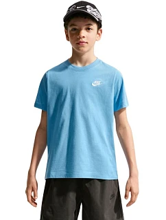 Dětské tričko Nike Sportswear v světle modré barvě FZ5177 497