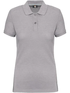 WK WK 275 Dámské pracovní piqué polo z těžké bavlny 20.W275 oxford grey
