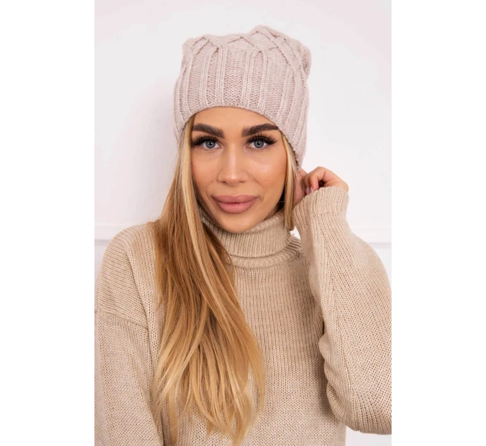 Milano fleecová čepice K203 světle béžová Milano fleecová čepice K203 světle béžová