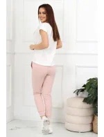 Dámské teplákové kalhoty OFF PINK