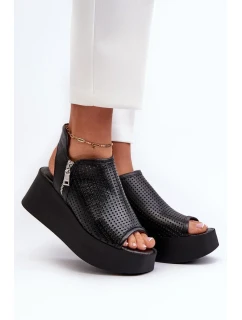 Bota na klínech  model 196626 Step in style