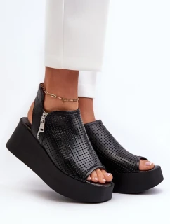 Bota na klínech  model 196626 Step in style