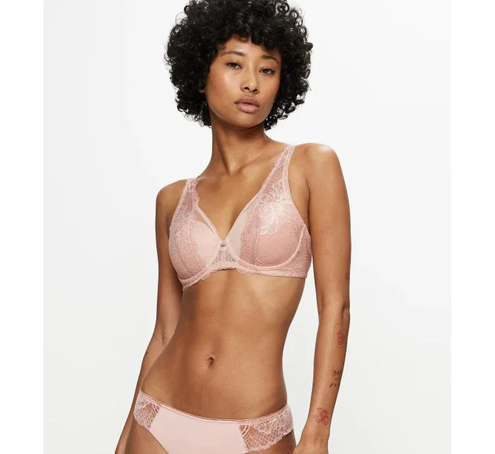 Dámská podprsenka Wild Peony Florale WP - PINK - sv. růžová 1774 - TRIUMPH