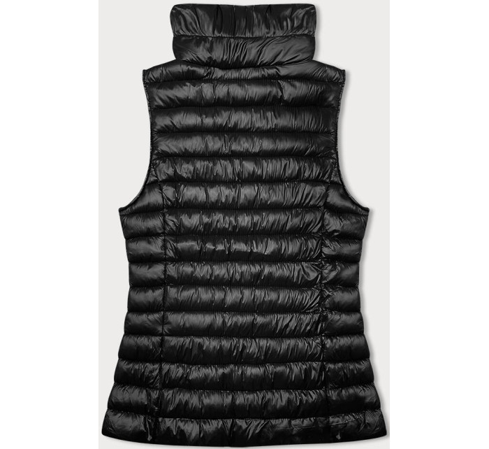 Černá prošívaná vesta se stojáčkem (16M9157-392)