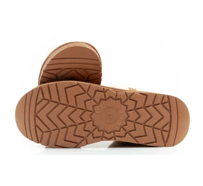 O'neill Jenner Mid zimní kotníkové boty zateplené pohodlné módní hnědé