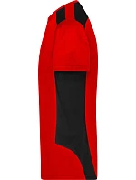 JN 1824 Pánské pracovní tričko Strong model 22532853 red/black - Daiber JN 1824 Pánské pracovní tričko Strong model 22532853 red/black - Daiber