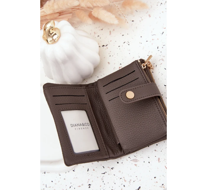 Dámská peněženka z ekologické kůže šedá Ilissea