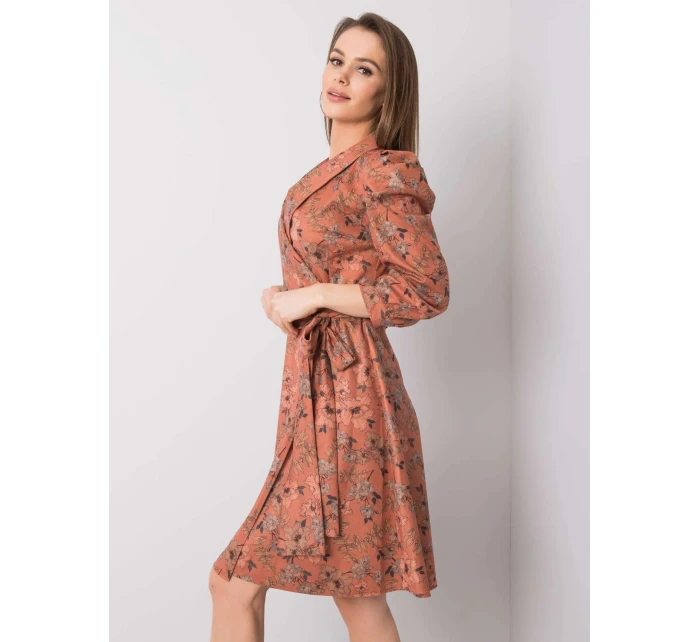 Sukienka LK SK model 20513990 ciemny pomarańczowy - FPrice