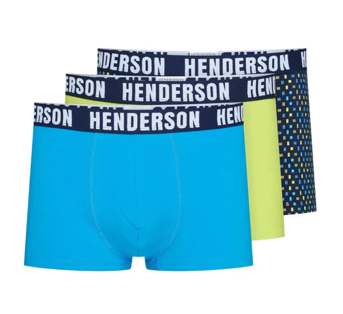 Pánské boxerky 3 pack model 20586752 Jet - Henderson Pánské boxerky 3 pack model 20586752 Jet - Henderson
