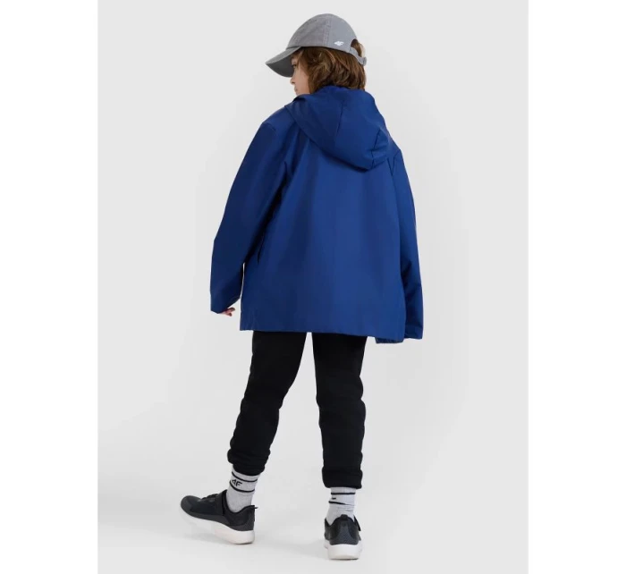Dětská přechodná bunda do deště s gumovým povrchem 4F 4FJWSS25TJACU213-31S Dětská přechodná bunda do deště s gumovým povrchem 4F 4FJWSS25TJACU213-31S