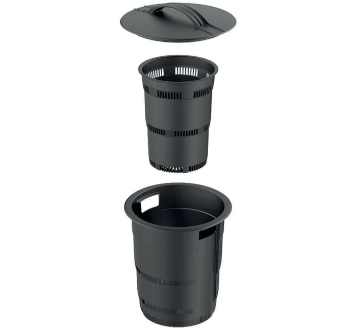 Kulatý zahradní kombinátor COMBIOSOIL 11L BLACK Dětské