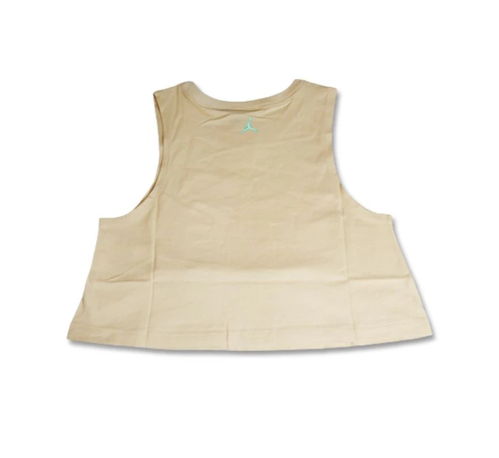 Air Jordan Heritage Tank Top Wmns Core Sanddrift/Mint Foam T-Shirt - DO5023-126 dámské