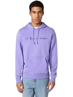 Pánská mikina s kapucí fialová  pánské model 22119649 - CHAMPION