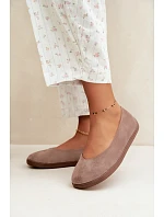 Dámské baleríny Barefoot Taupe Hollin Dámské baleríny Barefoot Taupe Hollin