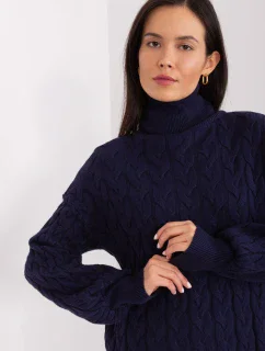 Sweter AT SW model 19034185 granatowy - FPrice