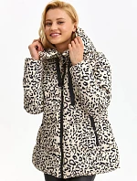 Dámská bunda model 185606 zvířecí vzor - Top Secret