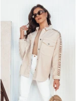 Dámská džínová bunda light beige Dstreet model 21976642 - FashionStreet