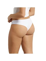 Dámské bezešvé kalhotky INVISIBLE BRAZILIAN - BELLINDA - bílá