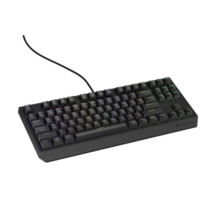 model 21491422 230 TKL Herní klávesnice USB QWERTY US English Black - Genesis