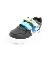 Leomil Sonic dětské sportovní boty lehké tenisky na suchý zip černé
