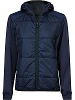 Tee Jays TJ 9113 Dámská hybridní strečová bunda s kapucí 18.9113 navy/navy Tee Jays TJ 9113 Dámská hybridní strečová bunda s kapucí 18.9113 navy/navy