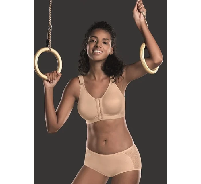 open sportovní podprsenka zapínání vpředu desert  model 10625393 - Active