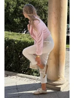 Nízké Dámské Tenisky S Krajkou Leopardí Béžové Zielle