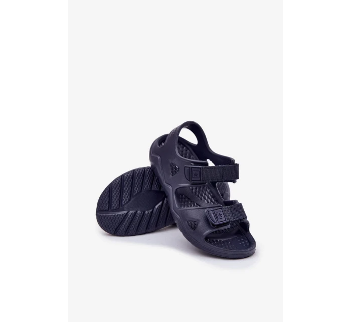 Dětské pěnové sandály Big Star – tmavě modré Dětské pěnové sandály Big Star – tmavě modré