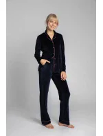 Dámské domácí kalhoty LA008 Tmavě modrá - LaLupa