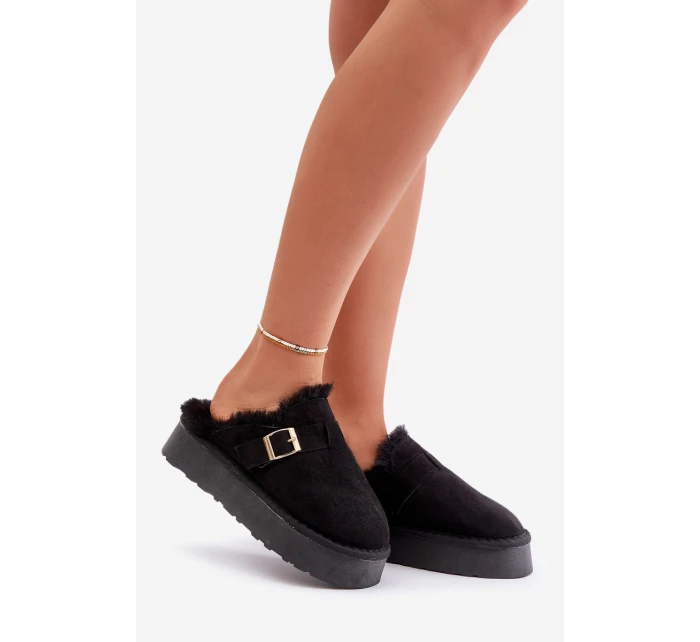 Dámské pantofle FA-185 černé - Step in Style Dámské pantofle FA-185 černé - Step in Style