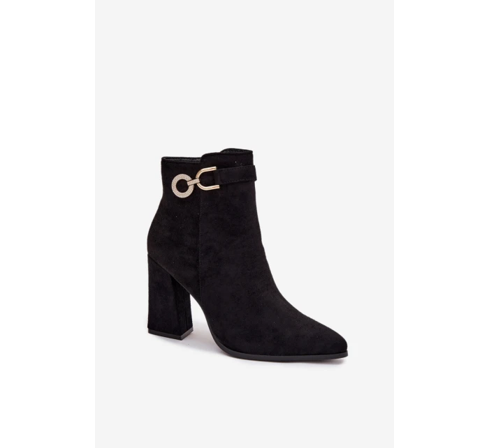 Boty na podpatku  model 216951 Step in style