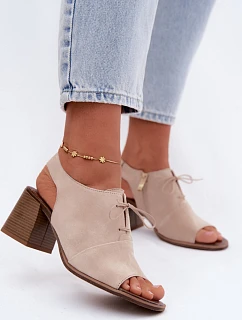 Sandály na podpatku  model 229278 Step in style