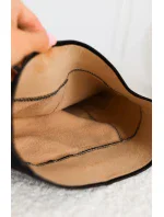 565-2 Elastické zateplené punčocháče pro chladné dny - černé