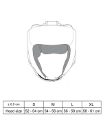 Boxerská přilba pro turnaje KTT-COMPETITION (SCHVÁLENÁ SVĚTOVÝM BOXINGEM)