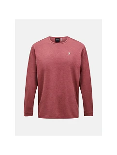 Pánské tričko PEAK PERFORMANCE M Trail Longsleeve, červené