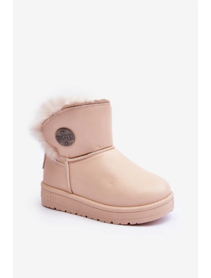Dětské zimní boty s kožešinou Bežové Big Star model 21637213 - Big Star Shoes