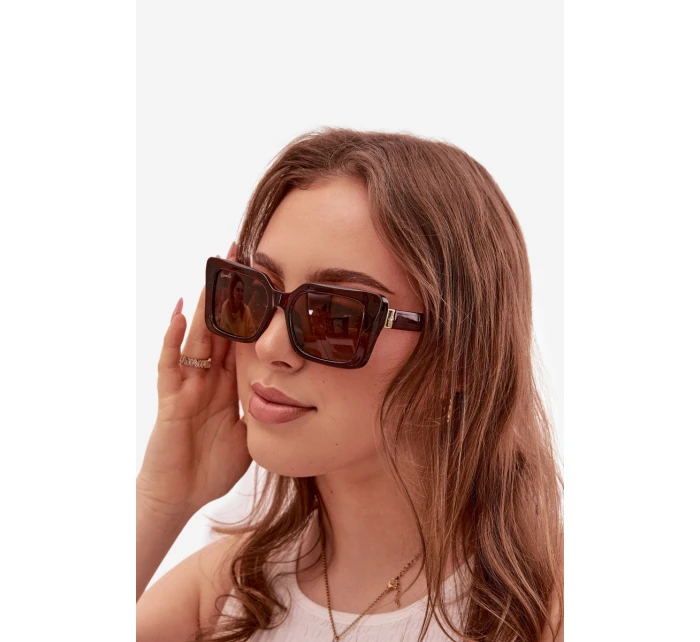 Dámské sluneční brýle Hnědé