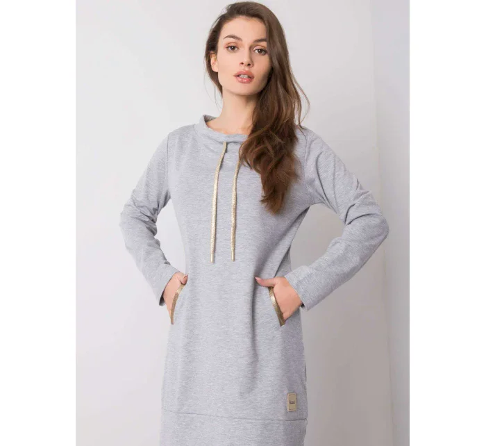 Šaty RV SK 6067.15x šedá