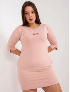 Šaty RV SK 7612.75P světle růžová