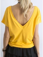 Tričko RV TS 4662.86 tmavě žlutá