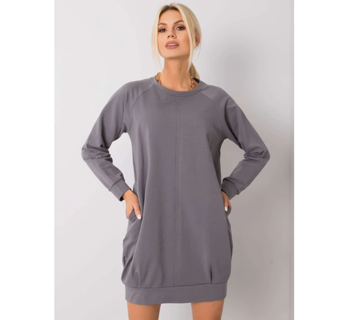 Šaty RV TU 5184.93P tmavě šedá