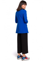 Bavlněné otevřené sako  modré model 18002017 - BeWear