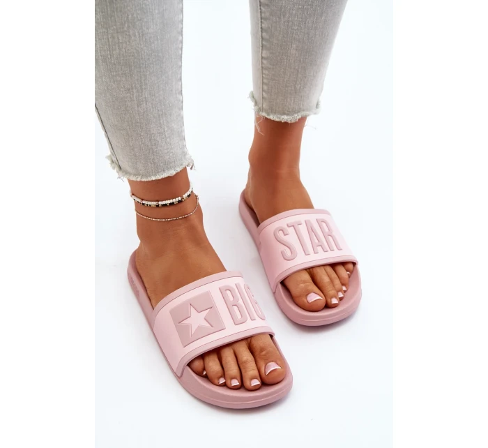 Dámské pantofle Big Star Růžové Dámské pantofle Big Star Růžové