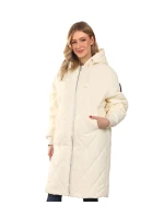 Dámský kabát NAX NOPPA creme Dámský kabát NAX NOPPA creme