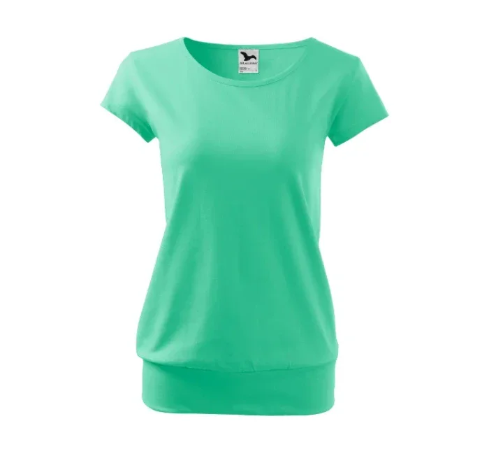 City tričko dámské mátová City tričko dámské mátová