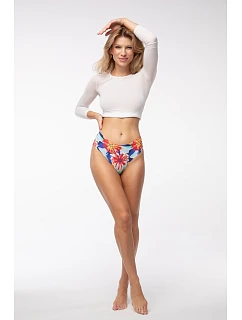 Dámské kalhotky Flower Folk Simple Classic barevné květy - Julimex