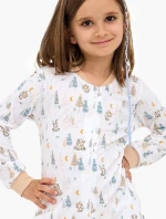 Dětská dívčí kombinéza Fox 2 86128 model 21389783 - Cornette Dětská dívčí kombinéza Fox 2 86128 model 21389783 - Cornette