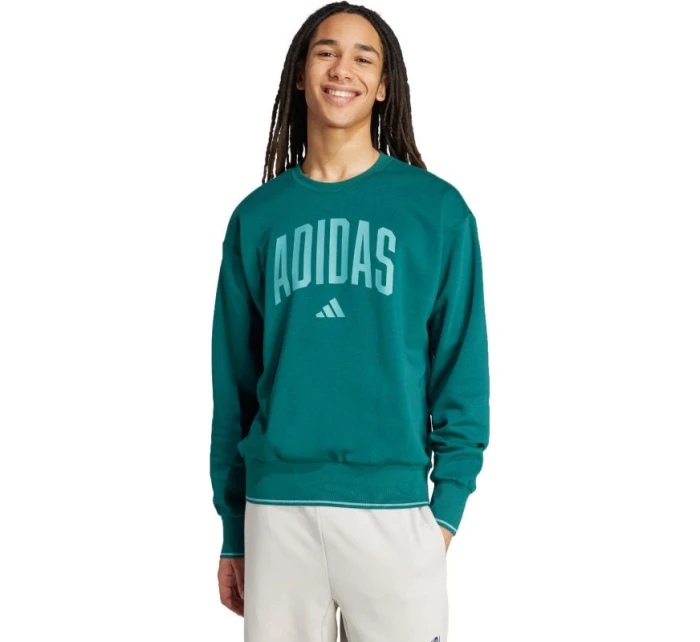 Pánská mikina adidas Collegiate Sweatshirt green JM1733 pánské