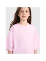 Dívčí tričko oversize s potiskem model 21736463 - 4F Dívčí tričko oversize s potiskem model 21736463 - 4F