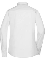 JN 677 Popelínová halenka s dlouhým rukávem model 22436561 white - Daiber JN 677 Popelínová halenka s dlouhým rukávem model 22436561 white - Daiber